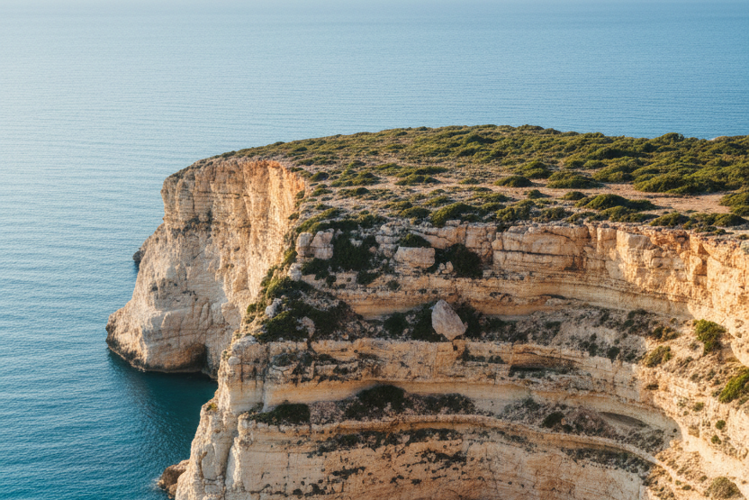 Coastal Cliff Beach
