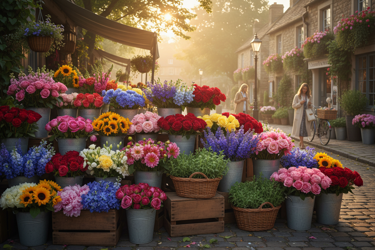 Summer Market & Flowers: A Morning Among Blooms